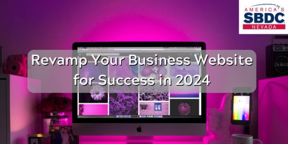 Las Vegas Free Webinar: Revamp Your Business Website for Success in 2024